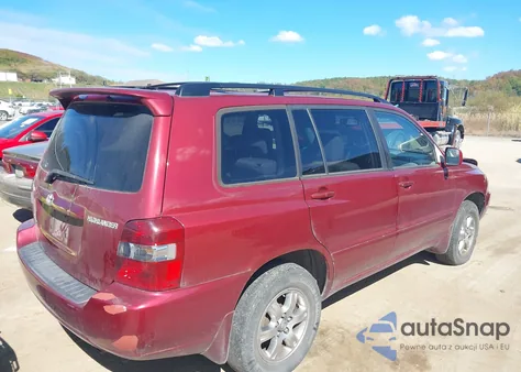 2006 Toyota Highlander V6 из США, поврежденный, VIN JTEEP21A060158489